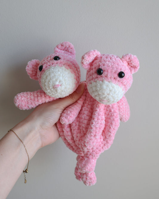 Knuffel Beertje | Roze Mijn winkel