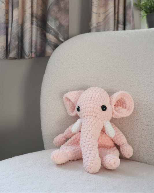Knuffel Olifant | Roze