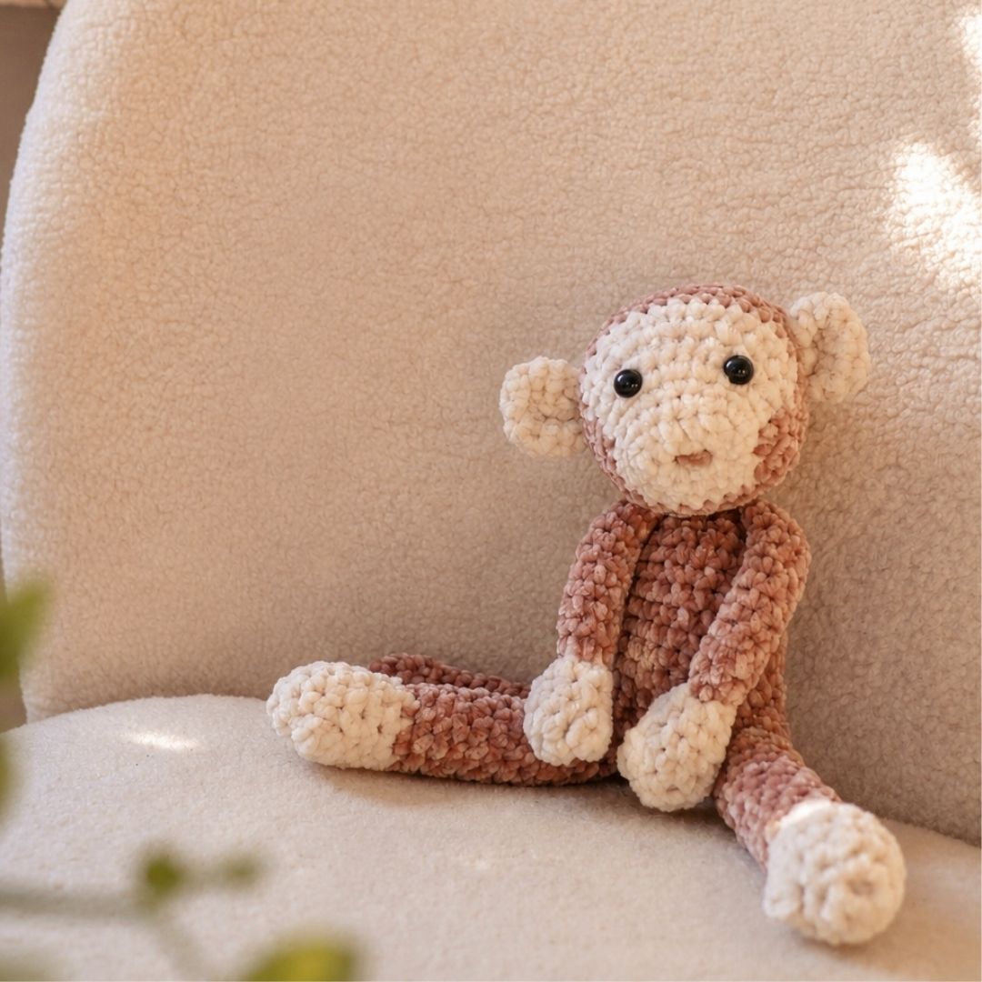 Knuffel Aap | Beige Mijn winkel