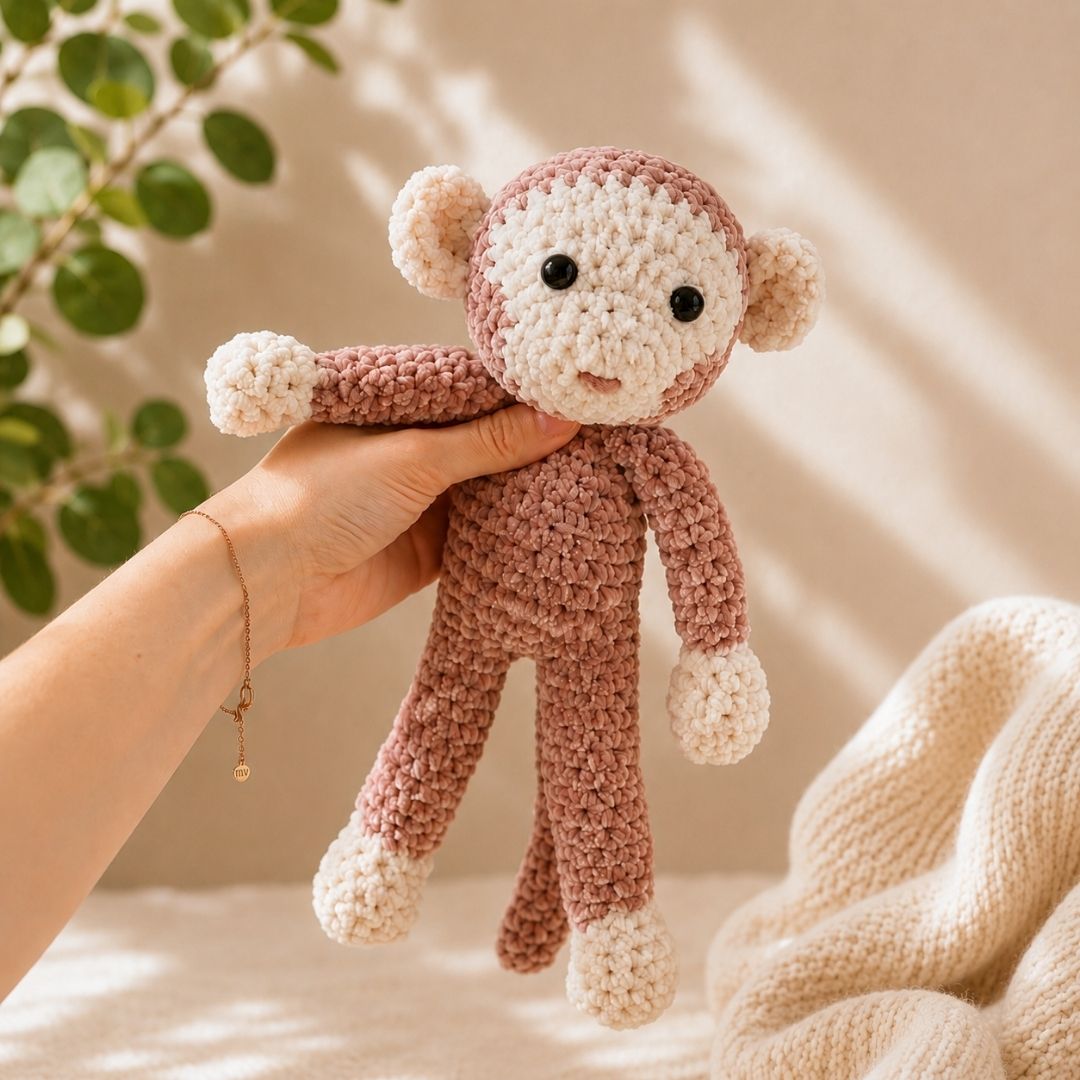 Knuffel Aap | Beige Mijn winkel