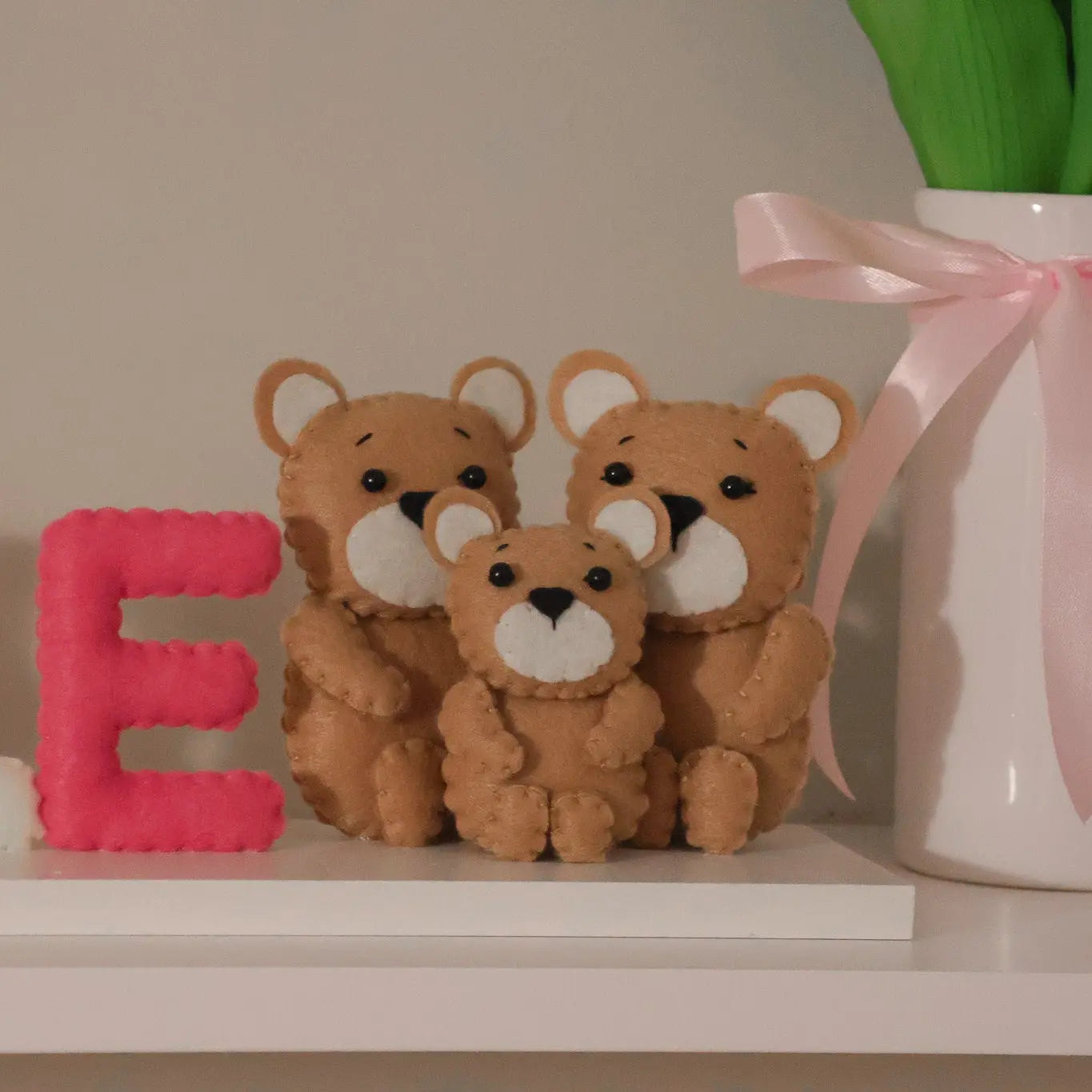 Naambordje Berenfamilie Mijn winkel